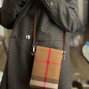 Stylish Tan and Red Men's/women’s Bag